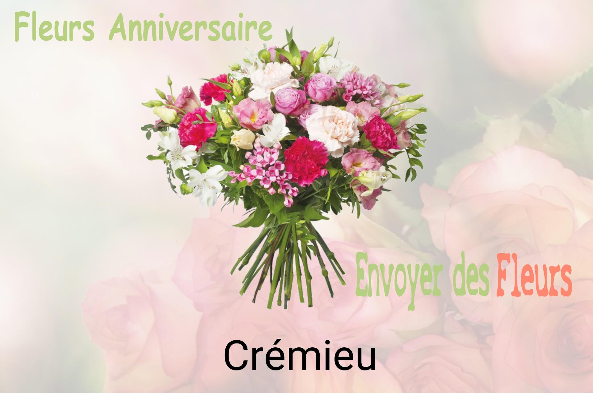 Bouquet de fleurs d’anniversaire livré à Crémieu